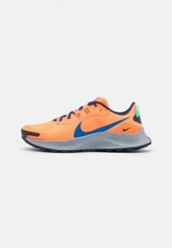 Nike Performance Herren PEGASUS TRAIL 3 - Laufschuh Trail - Total Orange/signal Blue/wolf Grey/obsidian/green Glow