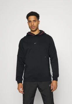 Nike Performance Herren HOODIE - Sweatshirt - Black/habanero Red/white