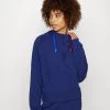Nike Performance Damen FC BARCELONA TRAVEL HOODIE - Vereinsmannschaften - Blue Void/vivid Orange