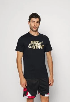 Nike Performance Herren TEE - T-Shirt Print - Black