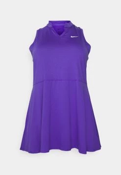 Nike Performance VICTORY DRESS PLUS - Sportkleid - Dark Iris/white | Damen