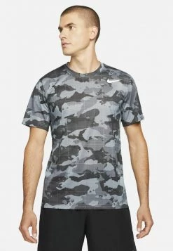 Nike Performance Herren TEE CAMO - T-Shirt Print - Grau