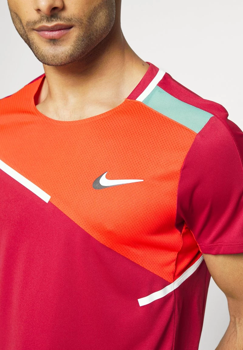 Nike Performance DRY SLAM - T-Shirt Print - Pomegranate/habanero Red/white | Herren 6 Nike Performance DRY SLAM - T-Shirt Print - Pomegranate/habanero Red/white | Herren – Bild 6