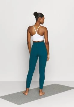 Nike Performance NIKE YOGA LUXE 7/8-INFINALON-LEGGINGS MIT HOHEM TAILLENBUND FÜR DAMEN - Tights - Geode Teal/midnight Turquoise -Angebote Nike Store 02288143b4e249b6b1b205b8cecb4251