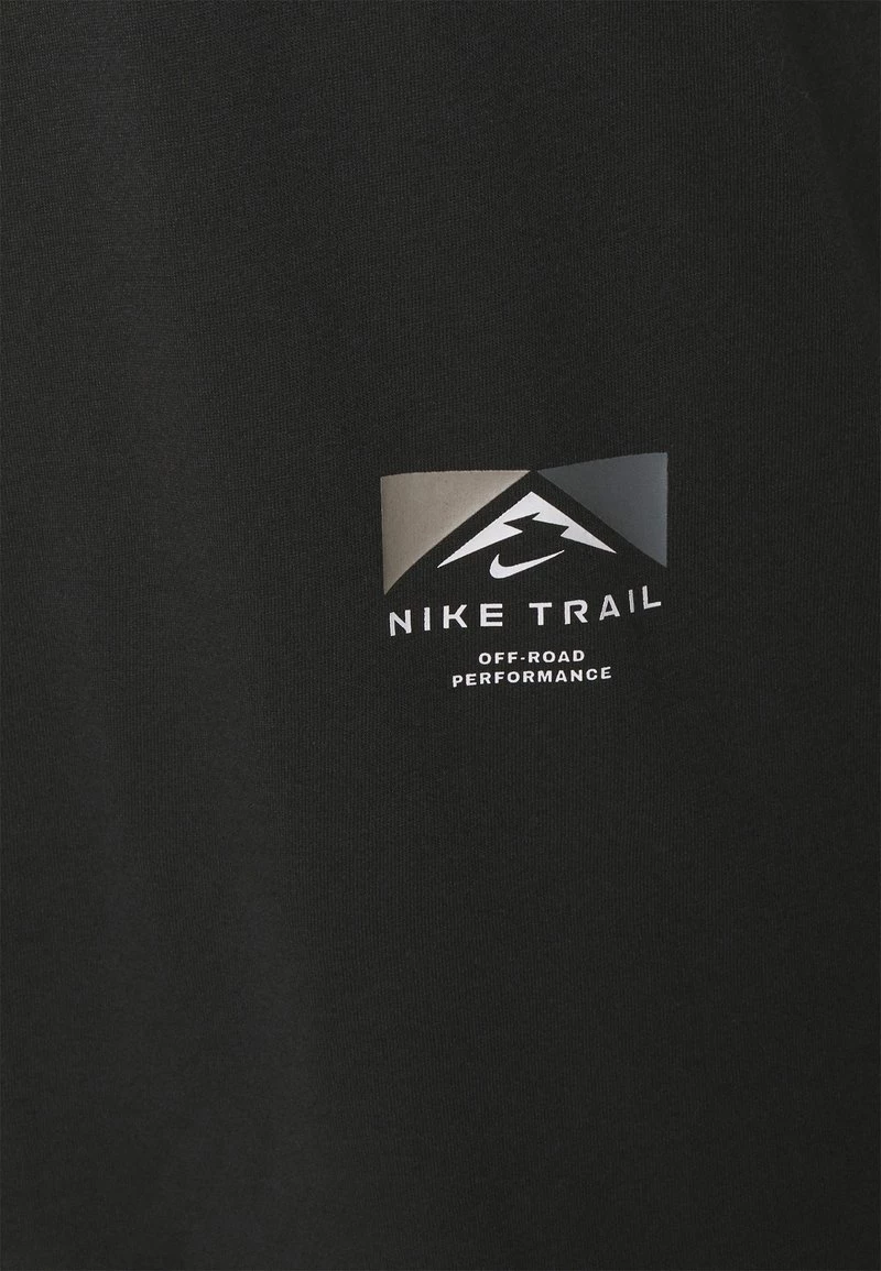Nike Performance Herren TEE TRAIL - T-Shirt Print - Black 3 Nike Performance Herren TEE TRAIL - T-Shirt Print - Black – Bild 3