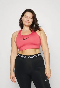 Nike Performance Damen NIKE SPORT-BH MIT MITTLEREM HALT OHNE POLSTER (GROSSE GRÖSSE) - Sport-BH Mit Mittlerer Stützkraft - Archaeo Pink/black