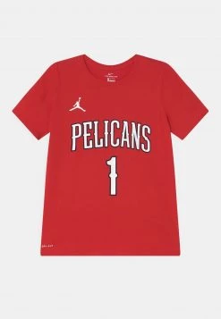 Nike Performance Kinder NBA NEW ORLEANS PELICANS WILLIAMSON ZION BOYS STATEMENT TEE - Vereinsmannschaften - University Red