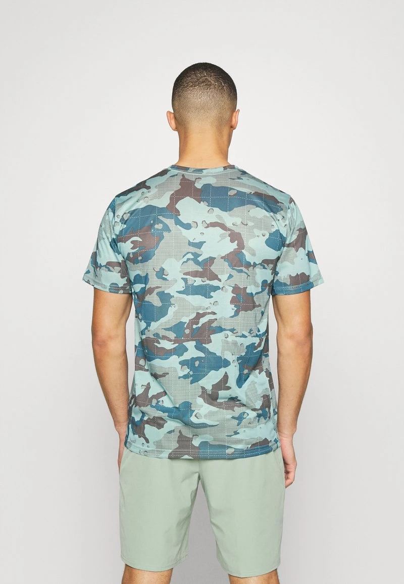 Nike Performance Herren TEE CAMO - T-Shirt Print - Ocean Cube 1 Nike Performance Herren TEE CAMO - T-Shirt Print - Ocean Cube