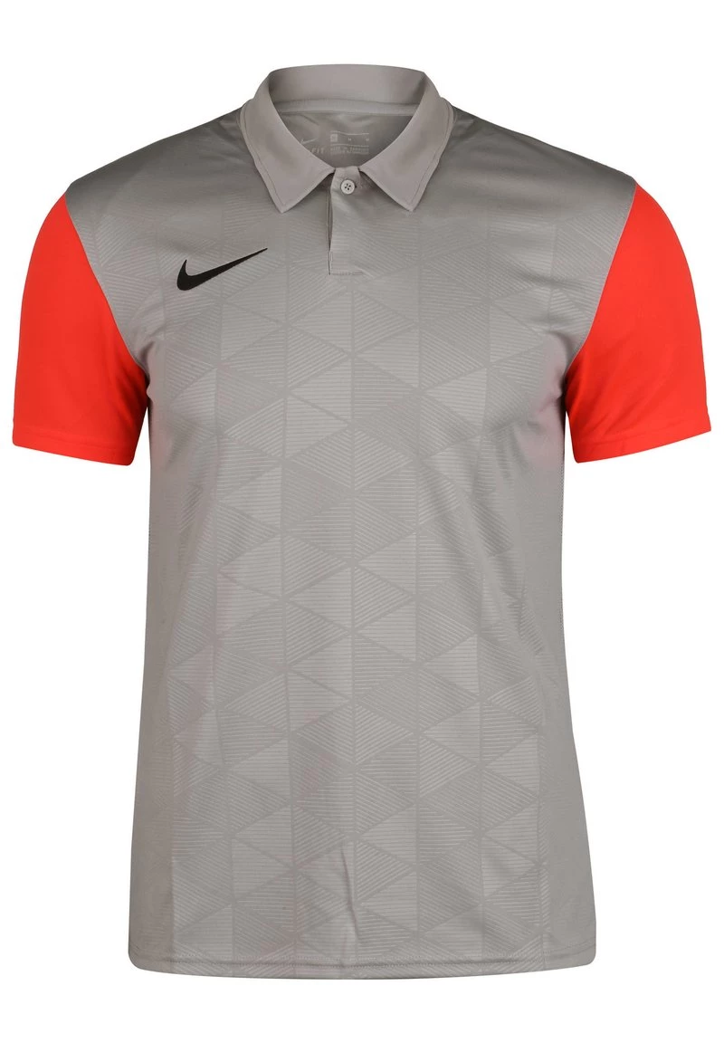 Nike Performance TROPHY IV - Sport T-shirt - Pewter Grey / Bright Crimson / Black | Herren 1 Nike Performance TROPHY IV - Sport T-shirt - Pewter Grey / Bright Crimson / Black | Herren