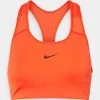 Nike Performance BRA - Sport-BH Mit Mittlerer Stützkraft - Chile Red/white | Damen