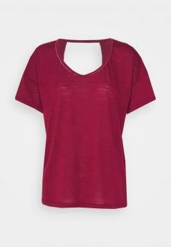 Nike Performance Damen T-Shirt Basic - Dark Beetroot/night Maroon -Angebote Nike Store 041bbff6ca3a4ecb923e412740770a70