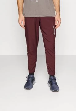 Nike Performance NIKE DRI-FIT RUN DIVISION CHALLENGER HERREN LAUFHOSE - Jogginghose - Burgundy Crush/silver