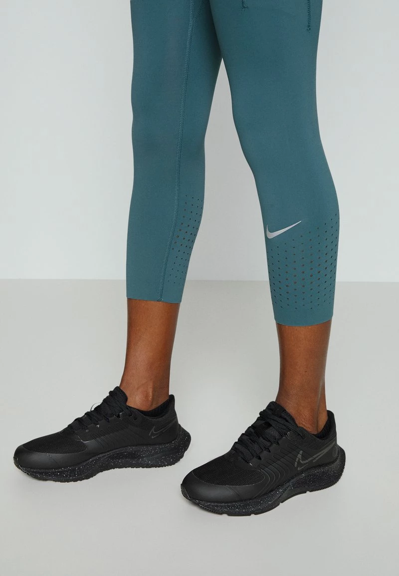 Nike Performance Damen EPIC CROP - Tights - Ash Green/silver 5 Nike Performance Damen EPIC CROP - Tights - Ash Green/silver – Bild 5