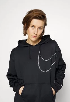 Nike Performance Damen KAPUZENSWEATS HBR GRX AL TM - Kapuzenpullover - Black/white -Angebote Nike Store 04888387eb98445f858d28b59a764848