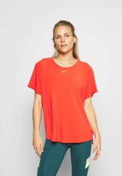 Nike Performance Damen ONE LUXE - T-Shirt Basic - Chile Red