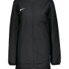 Nike Performance TEAMSPORT - Wintermantel - Schwarzweiss | Damen