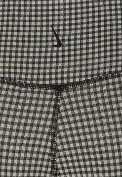 Nike Performance Damen GINGHAM CROP - Tights - Sail/black -Angebote Nike Store 0575fb8cdfe142319e765e1ba0b35bb1