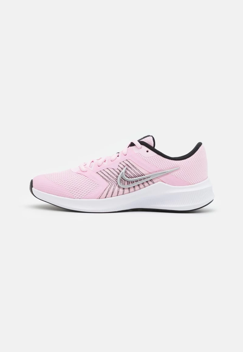 Nike Performance UNISEX - Laufschuh Neutral - Pink Foam/metallic Silver/black/white 1 Nike Performance UNISEX - Laufschuh Neutral - Pink Foam/metallic Silver/black/white