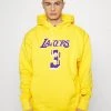 Nike Performance NBA LOS ANGELES LAKERS ICON NAME & NUMBER HOODIE - Vereinsmannschaften - Amarillo | Herren