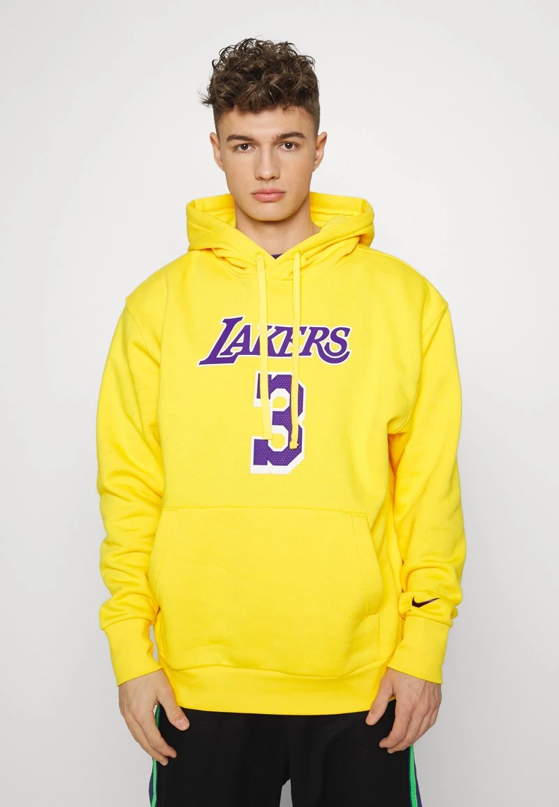 Nike Performance NBA LOS ANGELES LAKERS ICON NAME & NUMBER HOODIE - Vereinsmannschaften - Amarillo | Herren 1 Nike Performance NBA LOS ANGELES LAKERS ICON NAME & NUMBER HOODIE - Vereinsmannschaften - Amarillo | Herren