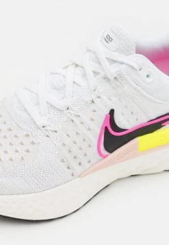 Nike Performance Damen REACT INFINITY RUN FK 2 - Laufschuh Neutral - White/black/sail/pink Blast/volt-pollen -Angebote Nike Store 062b450555db48e4a282cc9712c263a6