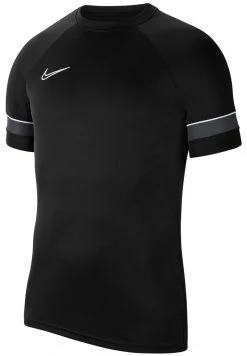 Nike Performance Herren ACADEMY - Sport T-shirt - Schwarzweissgrau
