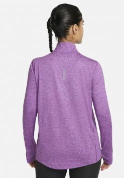 Nike Performance Damen ELEMENT - Langarmshirt - Fuchsia Glow/purple/heather -Angebote Nike Store 0718e76b0a644eaf9b7ce43f17bcddf8
