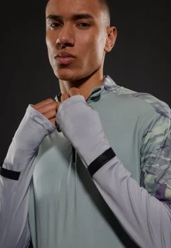 Nike Performance Herren TRAIL - Sport T-shirt - Dusty Sage/wolf Grey/laser Blue -Angebote Nike Store 075f1f6ae10d495683010bcce5e1e151