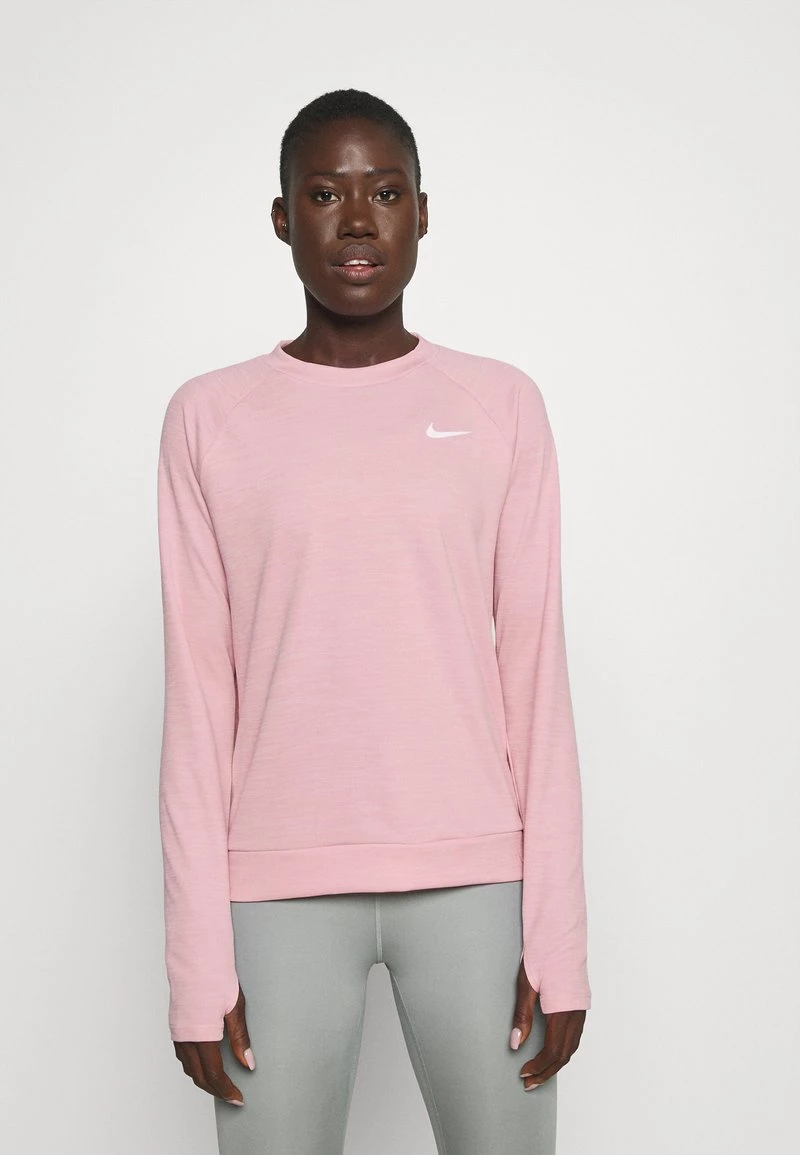 Nike Performance Damen PACER CREW - Langarmshirt - Pink Glaze 1 Nike Performance Damen PACER CREW - Langarmshirt - Pink Glaze