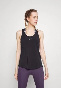 Nike Performance Damen ONE LUXE - Top - Black/silver
