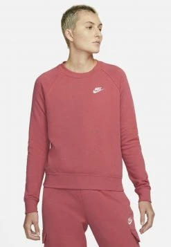 Nike Performance Damen Sweatshirt - Gypsy Rose/white
