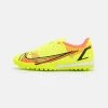 Nike Performance Herren MERCURIAL VAPOR 14 ACADEMY TF - Fußballschuh Multinocken - Volt/bright Crimson
