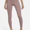 Nike Performance Damen Tights - Smokey Mauve Desert Dust