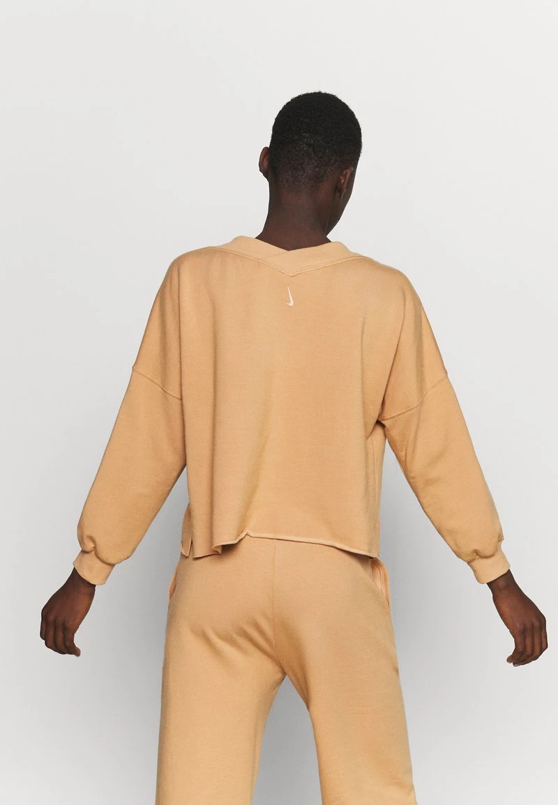 Nike Performance LUXE - Sweatshirt - Praline/shimmer | Damen 3 Nike Performance LUXE - Sweatshirt - Praline/shimmer | Damen – Bild 3