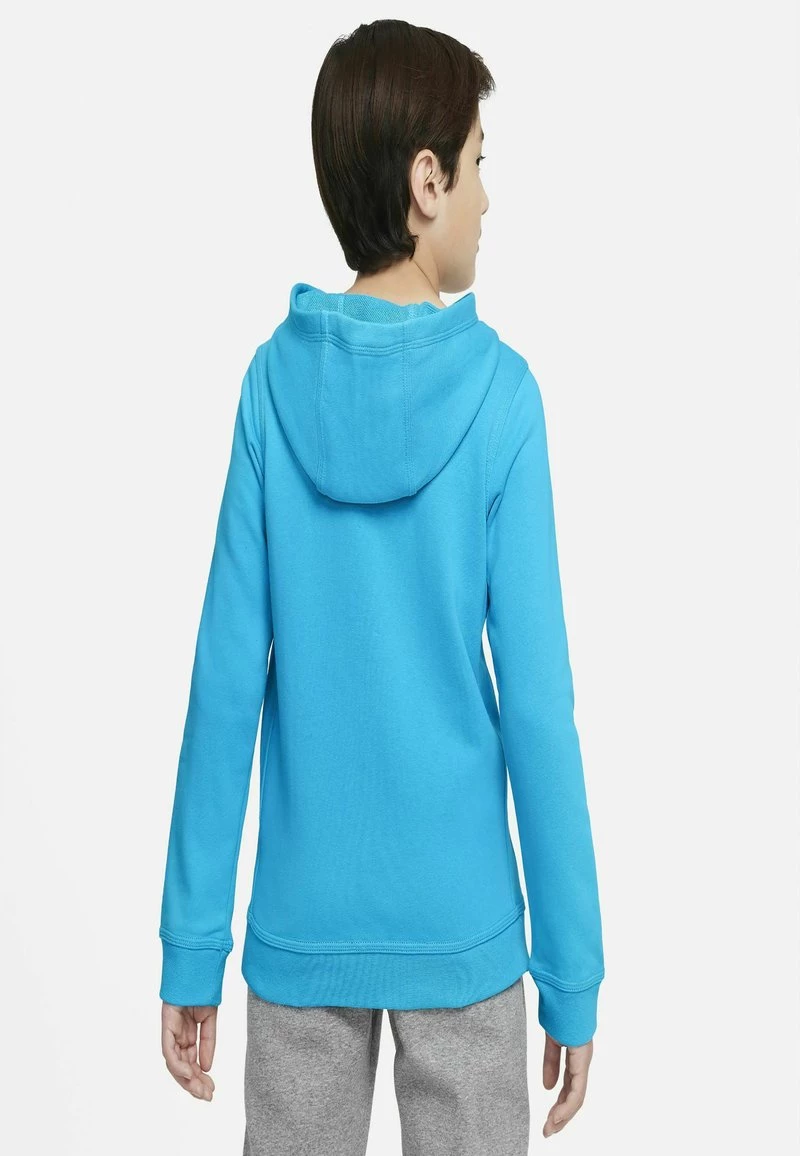 Nike Performance Kinder Kapuzenpullover - Chlorine Blue/white 3 Nike Performance Kinder Kapuzenpullover - Chlorine Blue/white – Bild 3