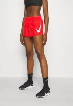 Nike Performance Damen RUN SHORT - Kurze Sporthose - Chile Red/reflective Silver
