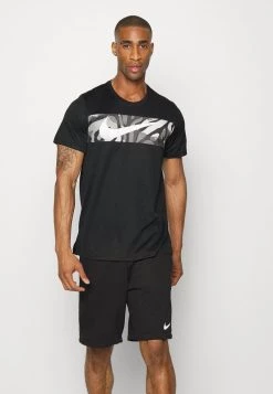 Nike Performance Herren TOP - Sport T-shirt - Black