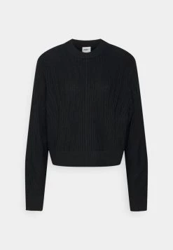 Nike Performance Damen COVER UP - Strickpullover - Black/iron Grey