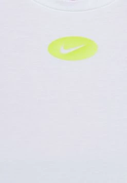 Nike Performance Damen ONE LUXE TANK - Top - White/sanddrift/atomic Green -Angebote Nike Store 08bc558afd6949769370a0a0be48ec2b