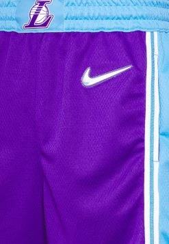 Nike Performance Herren NBA LOS ANGELES LAKERS MOMENTS MIXTAPE SWINGMAN SHORT - Kurze Sporthose - Field Purple/coast -Angebote Nike Store 08e392396284477abdda3b2ce94499f7