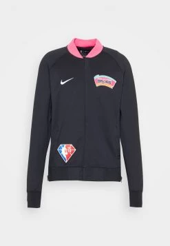 Nike Performance Herren NBA SAN ANTONIO SPURS MOMENTS MIXTAPES SHOWTIME LONG SLEEVE WARM - Vereinsmannschaften - Black/white