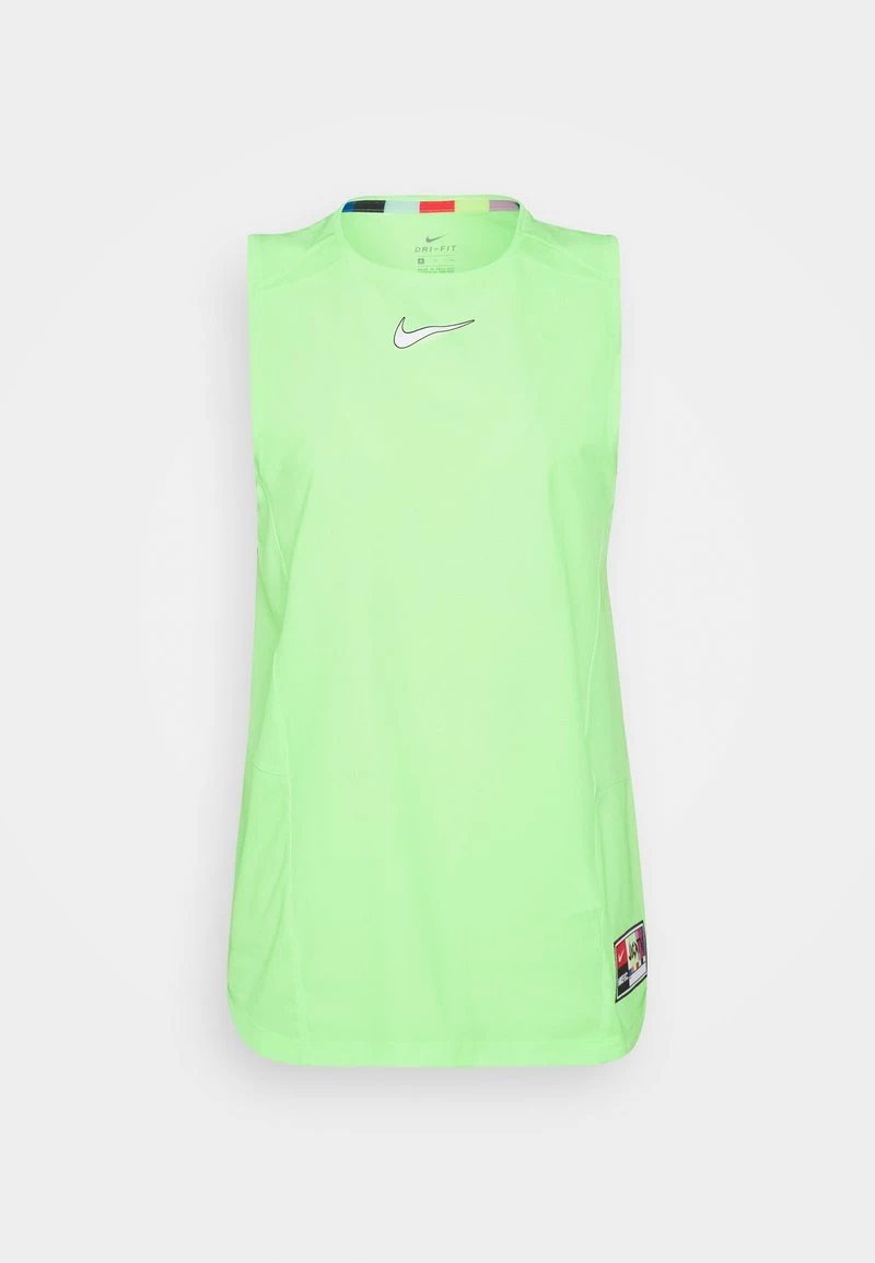 Nike Performance Damen FC - Sport T-shirt - Lime Glow/white 6 Nike Performance Damen FC - Sport T-shirt - Lime Glow/white – Bild 6
