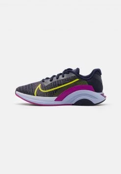Nike Performance Damen ZOOMX SUPERREP SURGE - Trainingsschuh - Blackened Blue/cyber Red Plum/ghost/sapphire