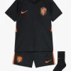 Nike Performance Unisex NIEDERLANDE KNVB I NK BRT KIT AW SET - Kurze Sporthose - Black/safety Orange