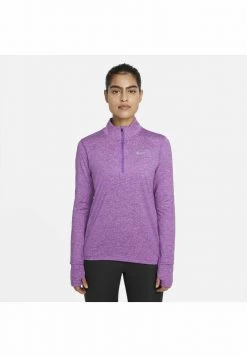 Nike Performance Damen ELEMENT - Langarmshirt - Fuchsia Glow/purple/heather