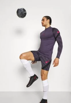 Nike Performance Herren STRIKE DRIL - Langarmshirt - Dark Raisin/black/siren Red -Angebote Nike Store 09cf89a6cc8546e596397cc522cf0e6b