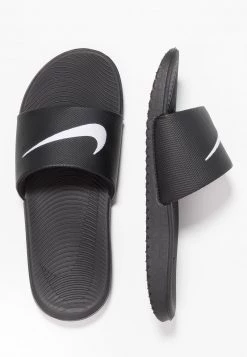Nike Performance Kinder KAWA SLIDE UNISEX - Badesandale - Black/white