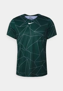 Nike Performance Herren ADVANTAGE - Sport T-shirt - Pro Green/white -Angebote Nike Store 0a1ab30e18794bcbab861e672524913a