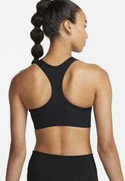Nike Performance Damen W NK DF SWSH MTLC GX BRA - Sport-BH Mit Mittlerer Stützkraft - Black/(metallic Silver) -Angebote Nike Store 0a202c6c751440fa8b0637101f34c1b4