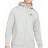 Nike Performance Herren Sweatjacke - Dark Grey Heather/black